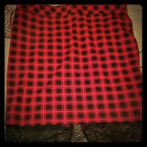 Torrid Plaid Skirt